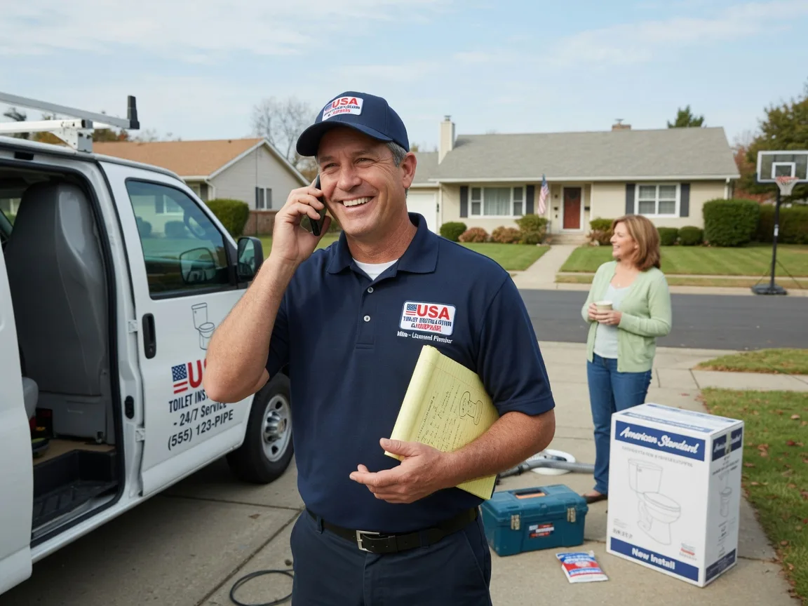 Toilet Installation Sauk City, WI FAQs
